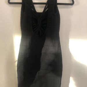 Black Sexy Mini Dress